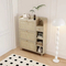 Modern MDF Shoe Cabinet 4 Shelves High Capacity Storage Shoe Racks
