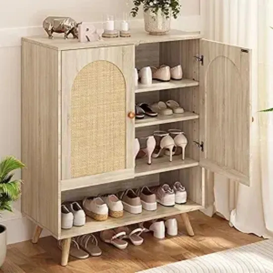 Custom Color Size Shape Package Modern Design Space Saving Shoe Racks