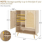 Foldable Adjustable 3 Shelf Waterproof Portable Wooden Storage Shoe Racks