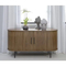 Elegant Modern Buffet Cabinet Adjustable Height Custom Size Wooden Sideboards