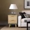Versatile Bedroom Living Room Home Office Modern Bamboo Nightstands
