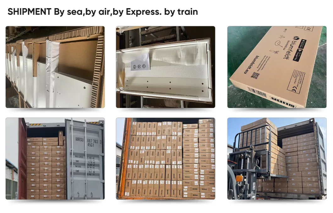 Contemporary Elegant Durable Home Hotel Furniture LED Light Custom Color TV Stands