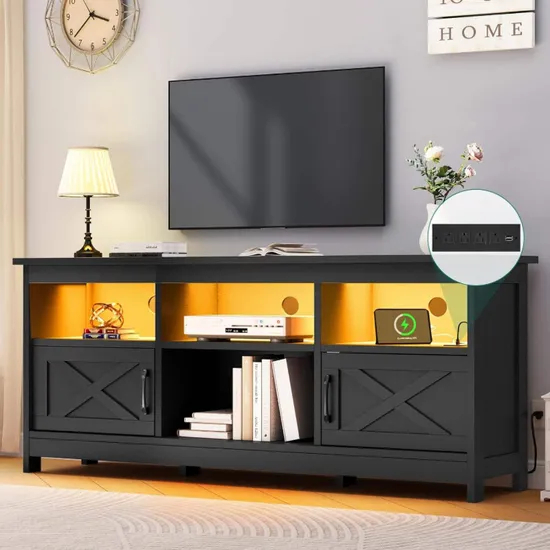 Custom Color OEM ODM Services Elegant Modern Furniture TV Stands